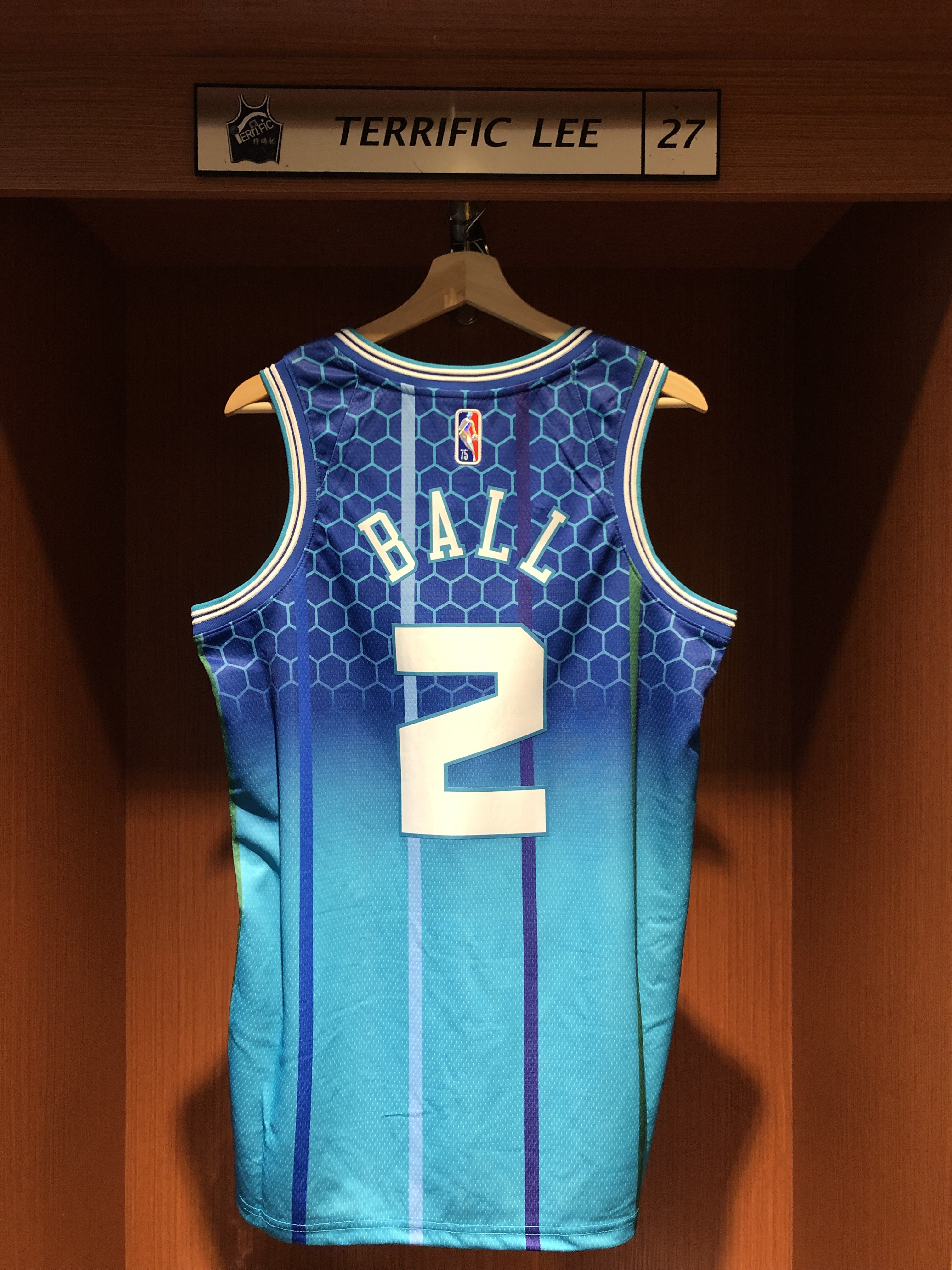 NBA球衣 Lamelo Ball 夏洛特黃蜂城市 75周年 鑽石標 City Jordan Swingman 球迷版 熱轉印 全新