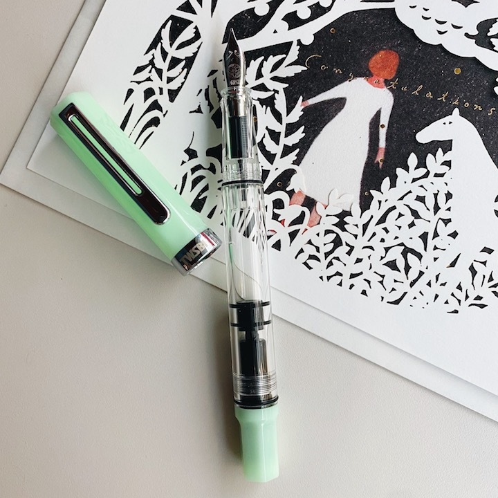 碧玉 三文堂ECO 活塞上墨式鋼筆 臺灣TWSBI