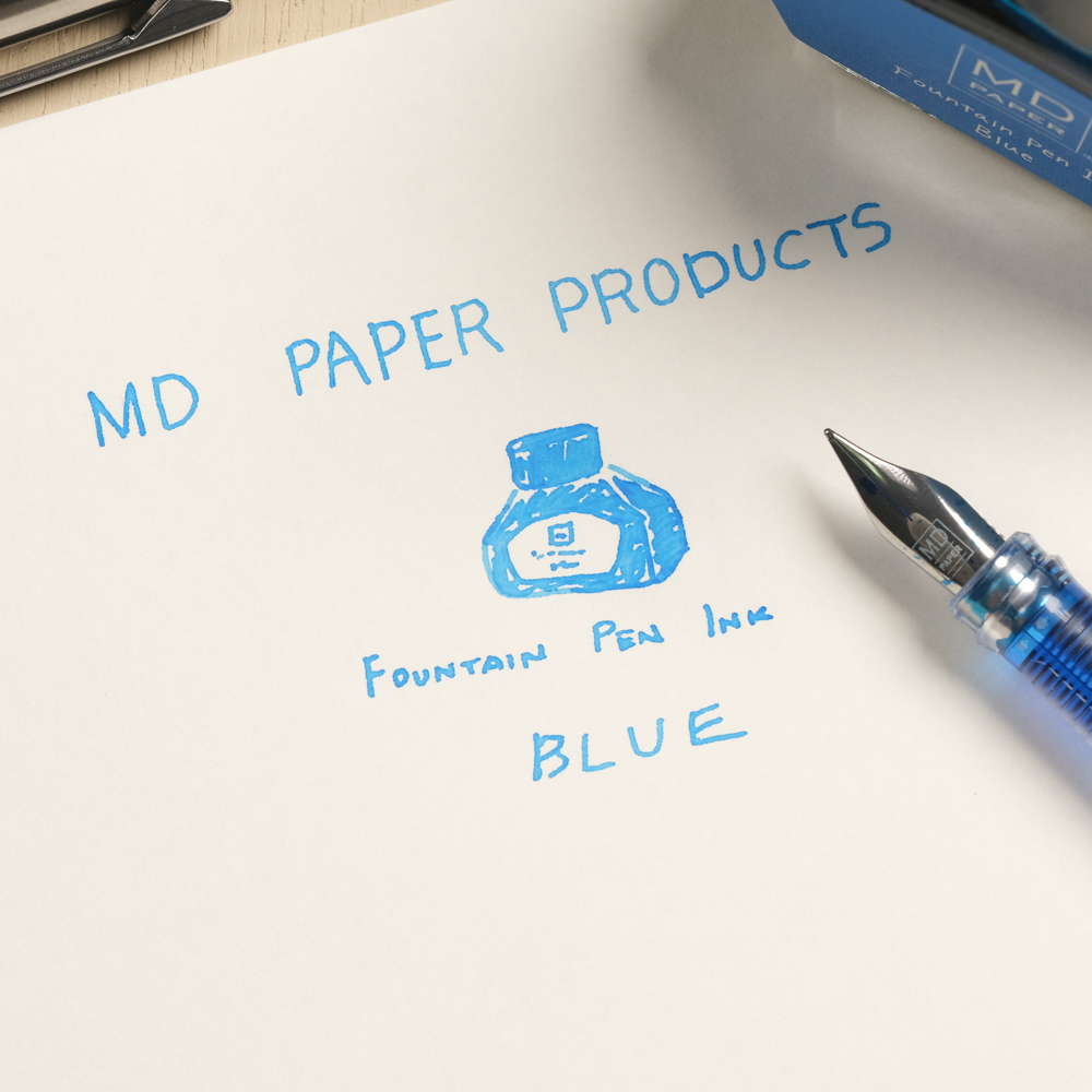 MD鋼筆組(含墨水)｜限定藍