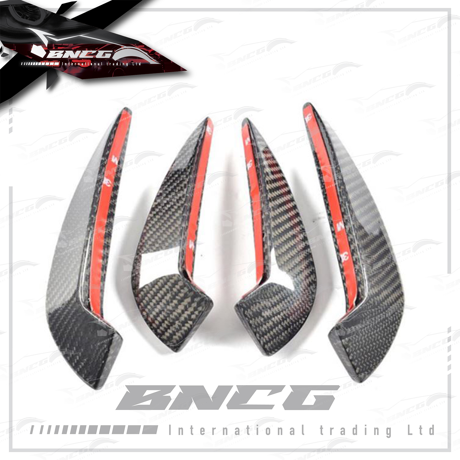 賓士 Benz CLA Class W117 17-19年式 改裝 卡夢 碳纖維 外觀件 空力套件 前保桿 風刀 4件套