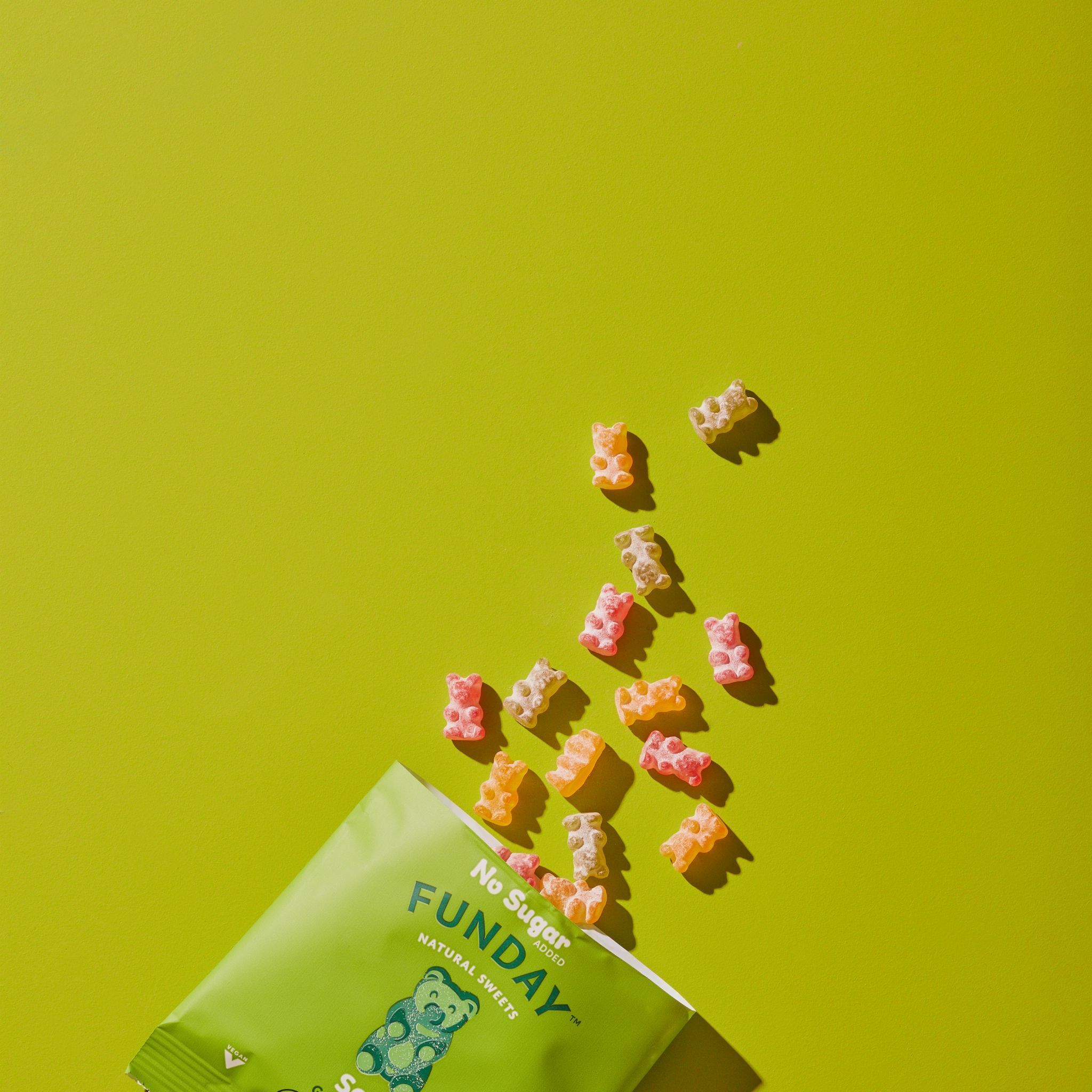 Funday Sweets 全素水果味熊仔酸糖 50g