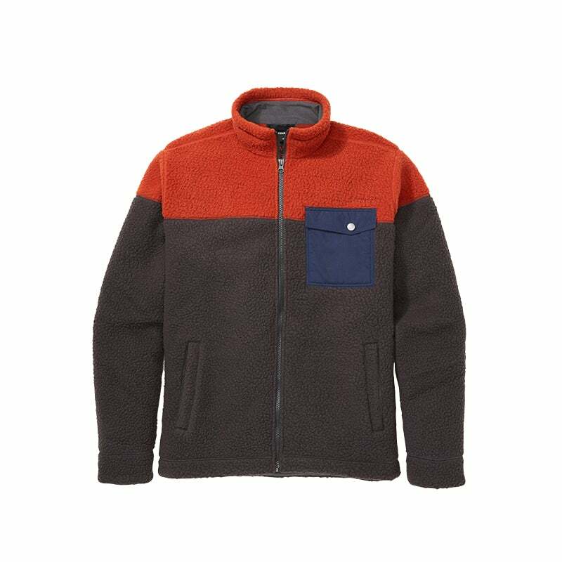 Marmot Aros Fleece Jacket 男款 保暖刷毛外套 33340-3497-Dark Steel/Picante/Arctic Navy [HappyOutdoor]