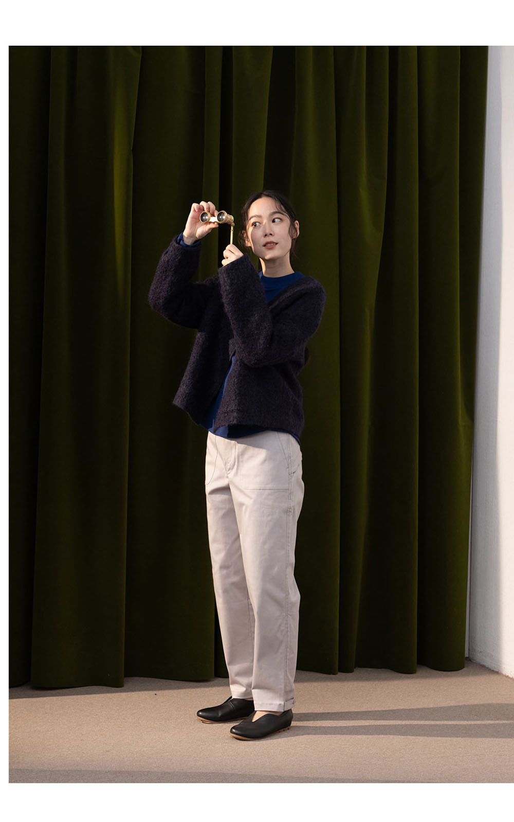 長大後的世界生活縮口褲-星球灰