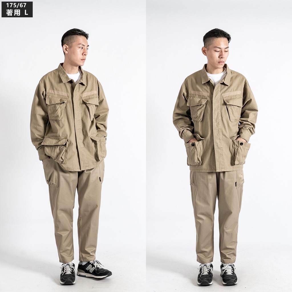 JKS AGILITY 嵐 MWP 山系 OUTDOOR 多口袋錐形 登山扣直筒褲【MWP】