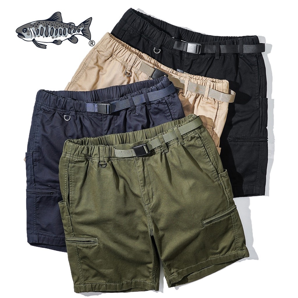 JKS AGILITY Twill Shorts 基礎素面 膝上 寬短褲 斜紋水洗登山短褲 【AS8】