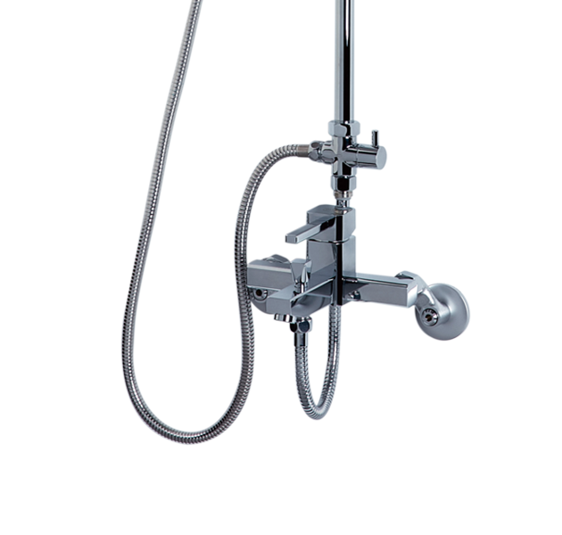 OVO京典衛浴 龍頭推薦型號 T8044 / SP4003 淋浴蓮蓬頭組 + 加裝型收納籃 *