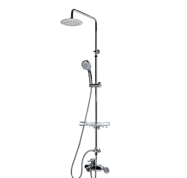 OVO京典衛浴 龍頭推薦型號 T8053 / AL5009 淋浴蓮蓬頭組 + 加裝型收納籃 *