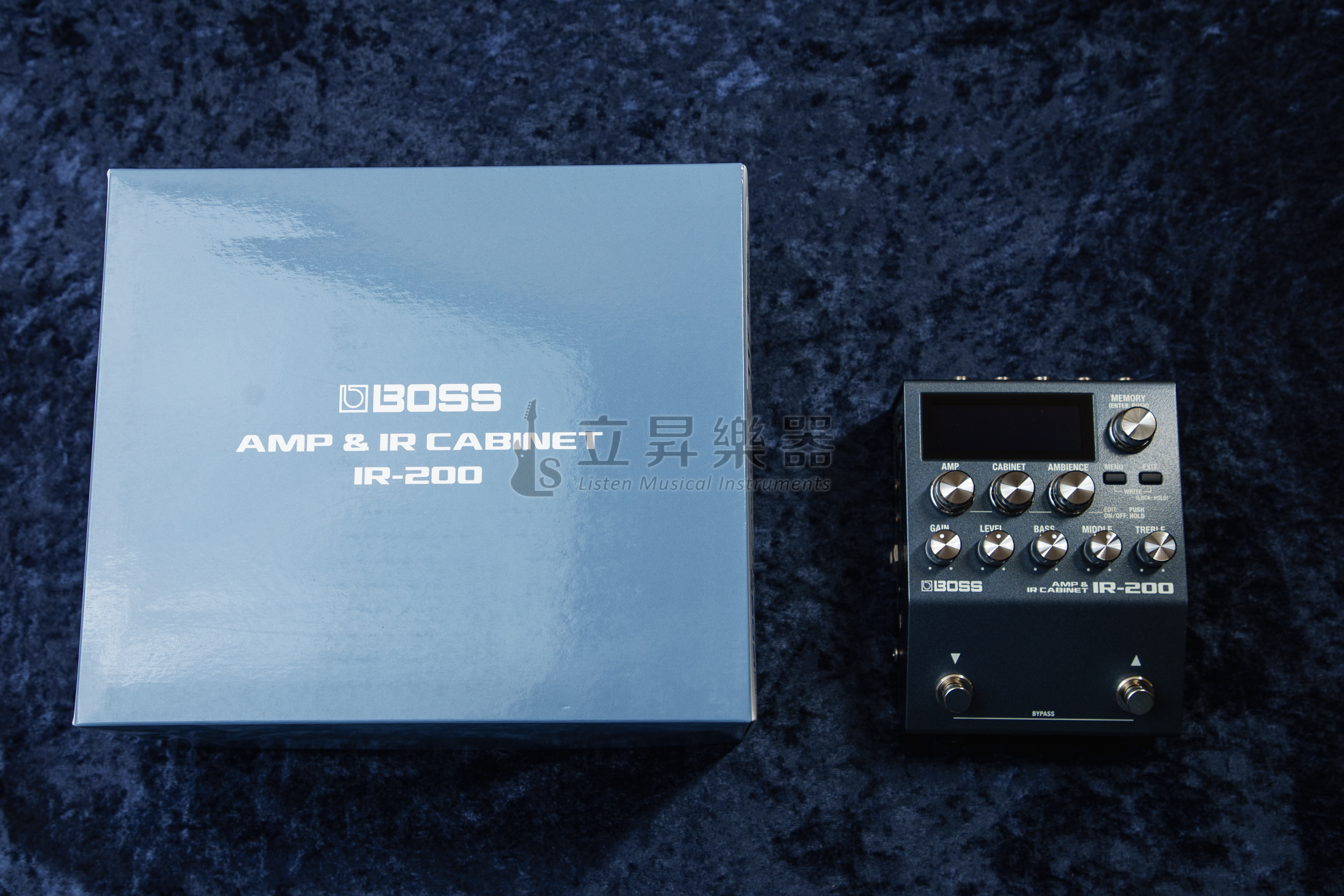 BOSS IR-200Amp & IR Cabinet IR200 音箱模擬IR效果器