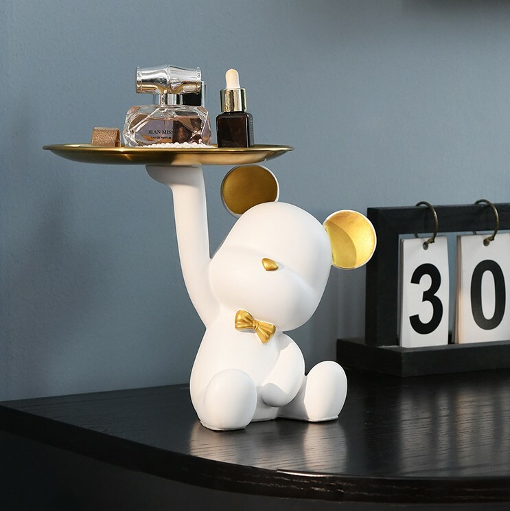 暴力熊高舉金托盤 3色