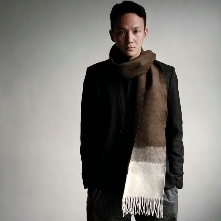 犛牛絨手工毛氈圍巾｜三色｜中國藏區