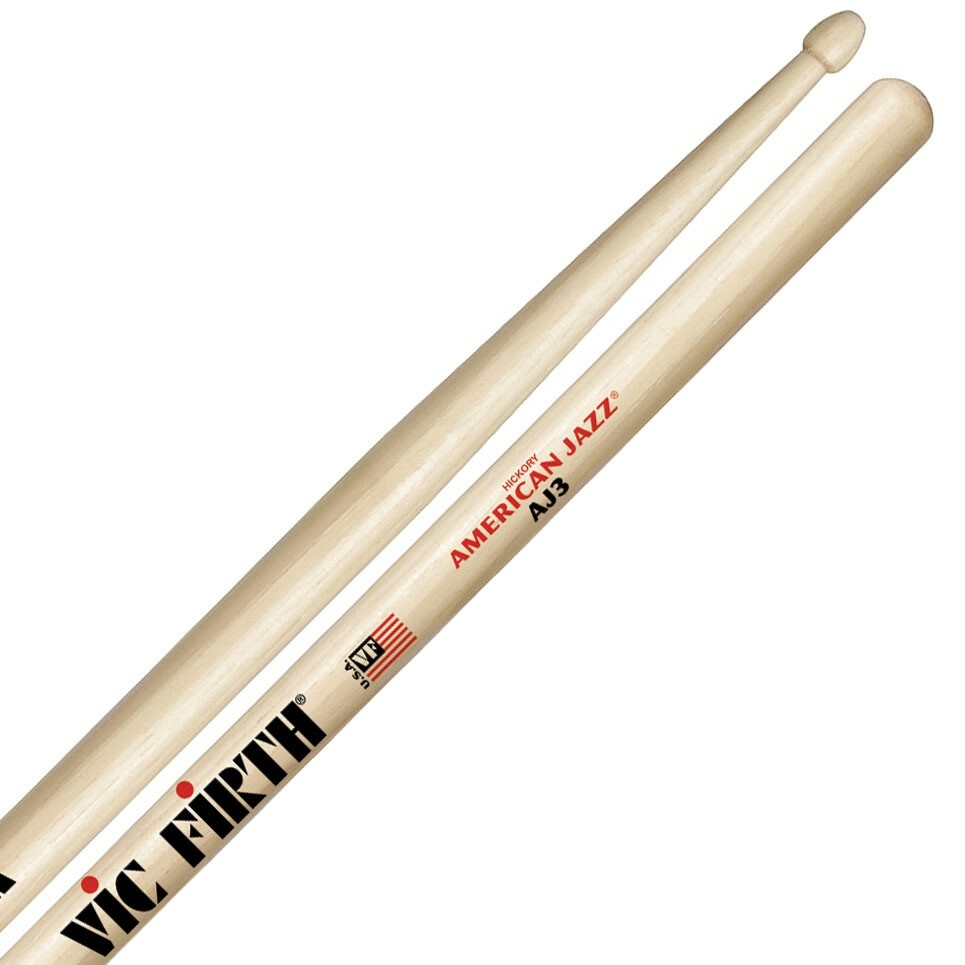Vic Firth VFPX-AJ3 胡桃木鼓棒 American JAZZ