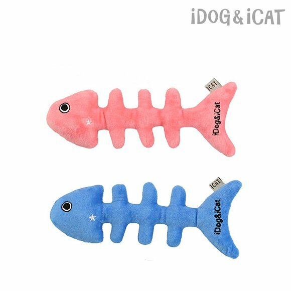 icat 魚骨頭咬咬玩具