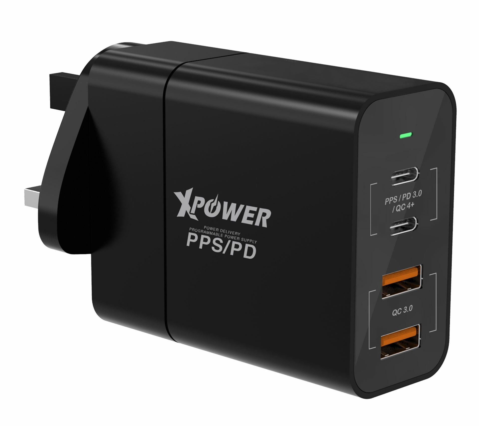 XPower HDD19-004 (WC4PS) 48W PD/PPS/QC4+充電器