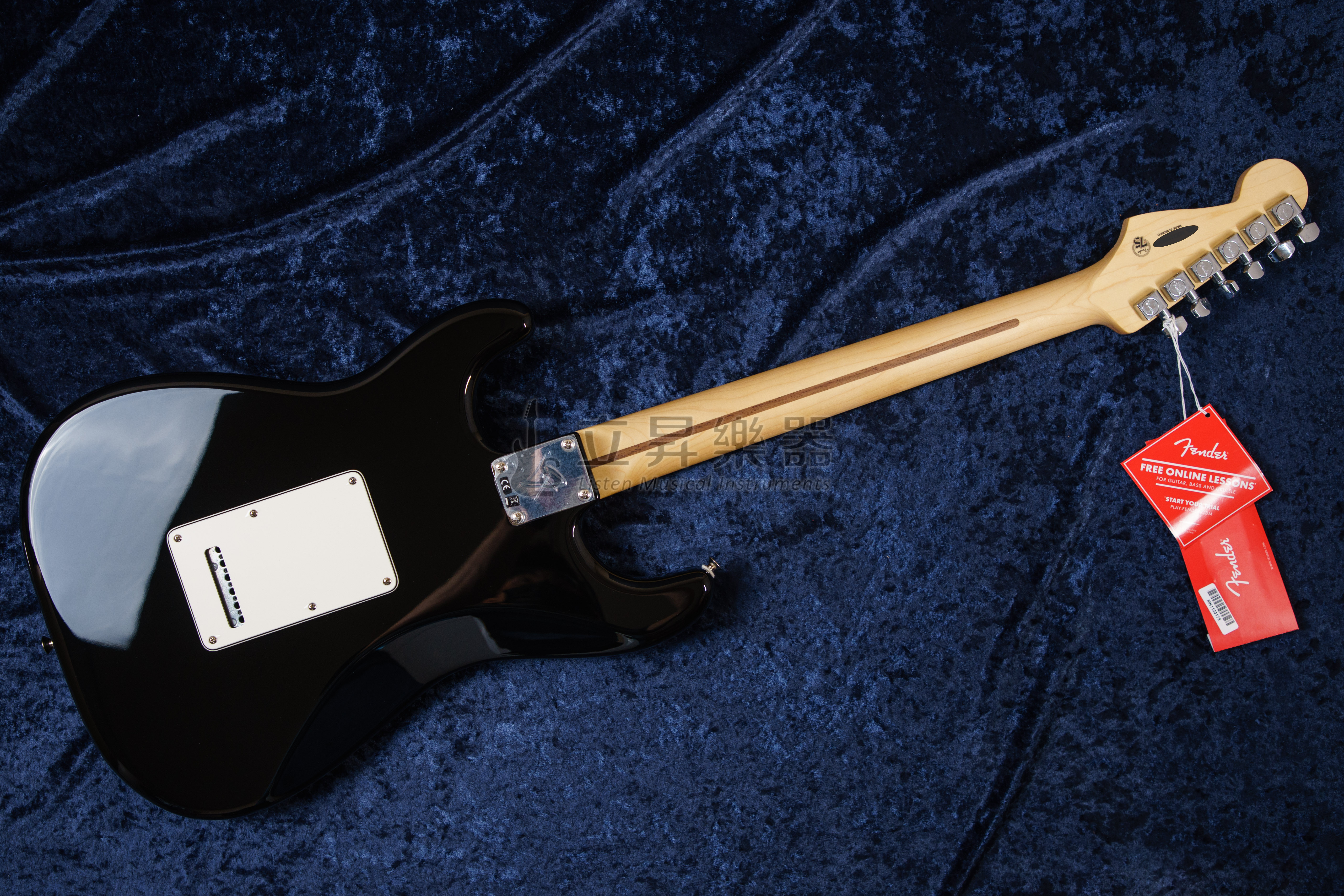 Fender Fender Player Stratocaster HSS MN BLK 單單雙 小搖座 兩點式搖座 楓木指板 黑色 墨廠 送防潑水琴袋 第 6 張圖片｜三峽吉他 / Bass