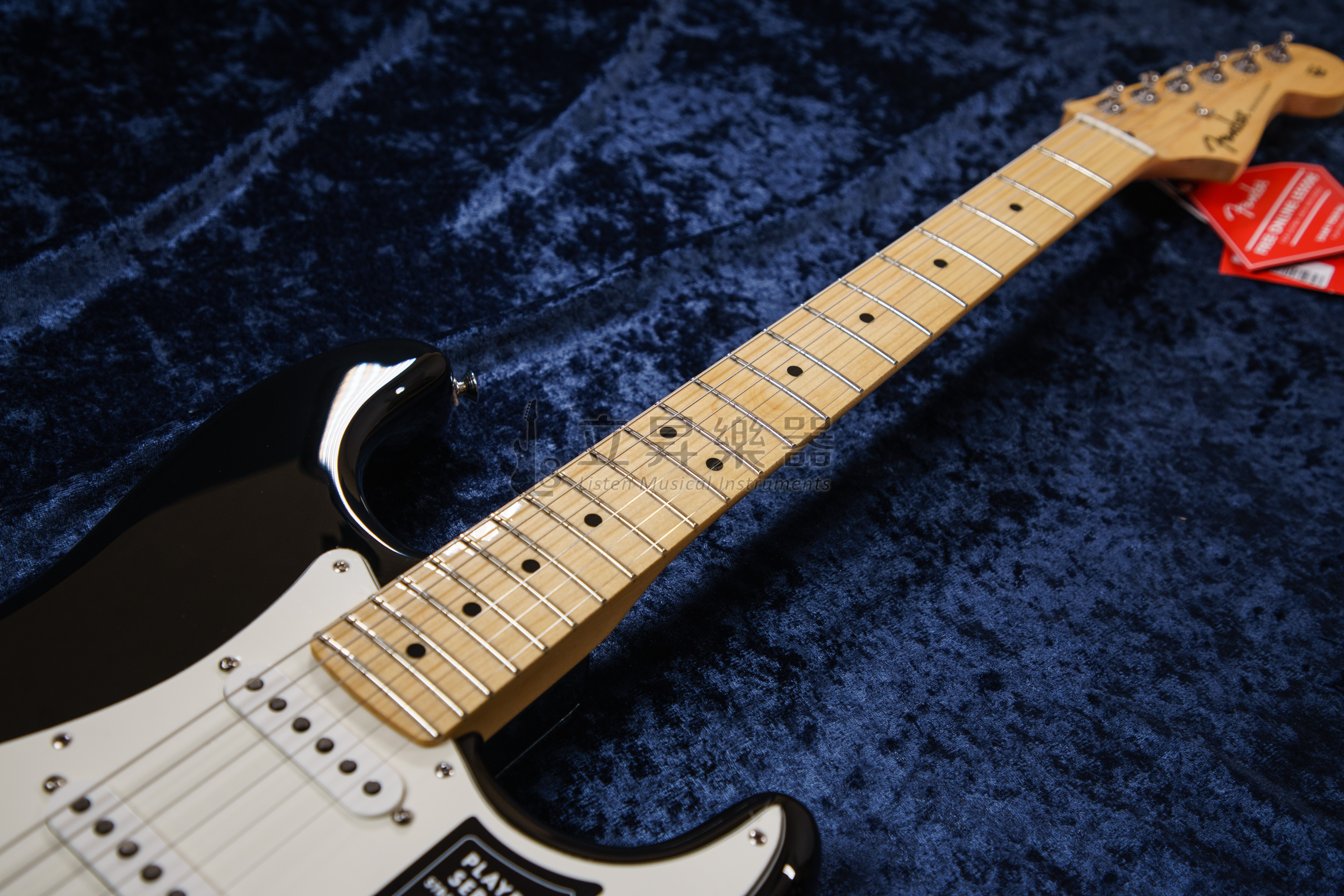 Fender Player Stratocaster HSS MN BLK 單單雙 小搖座 兩點式搖座 楓木指板 黑色 墨廠 送防潑水琴袋