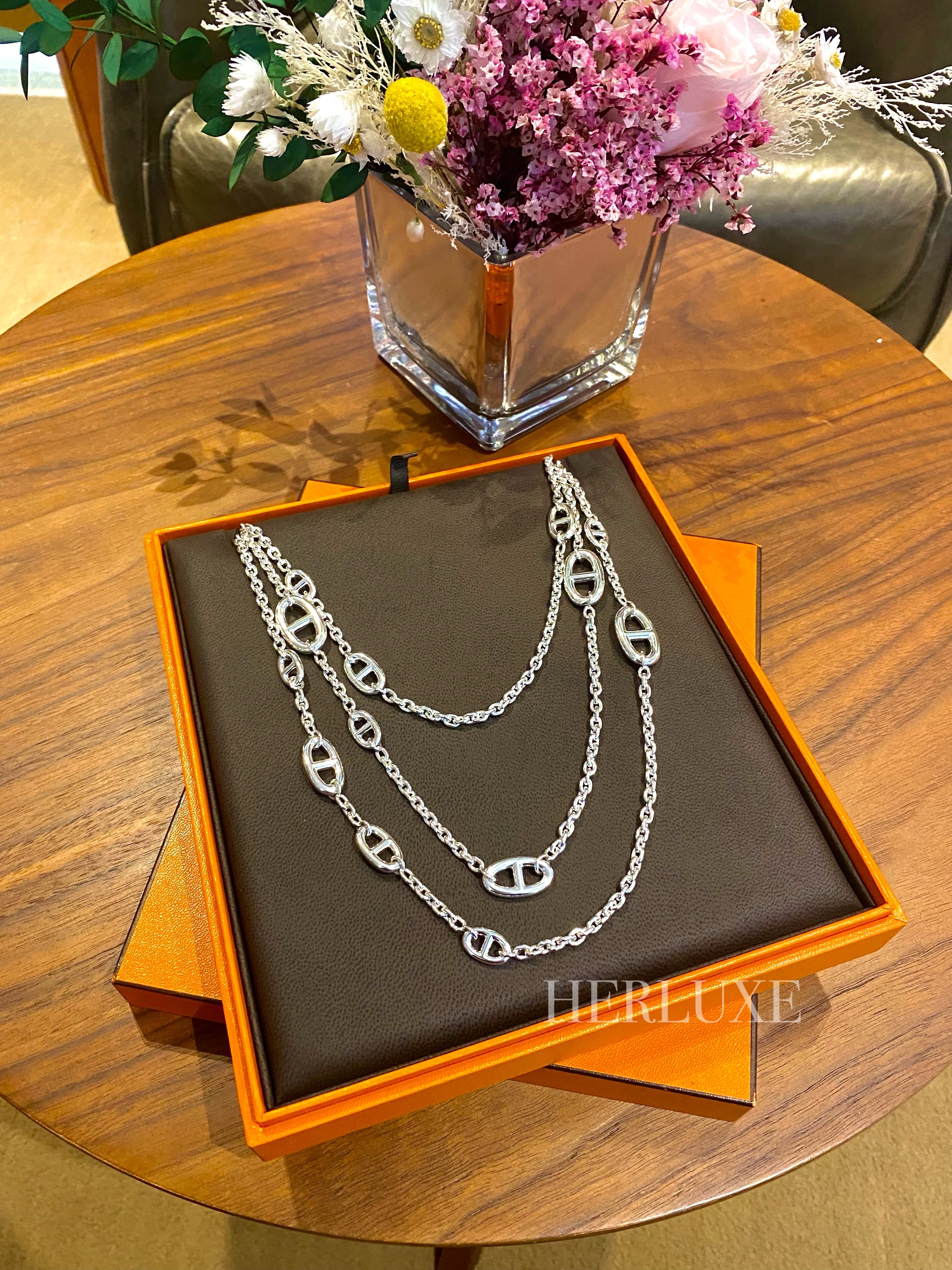 Farandole long necklace size 160cm