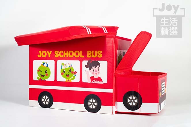 寶寶校車多功能收納箱