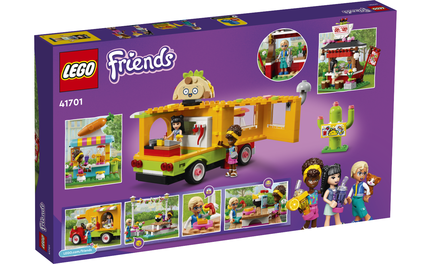 [飛米樂高積木磚賣店] LEGO 41701 Friends-小吃市集