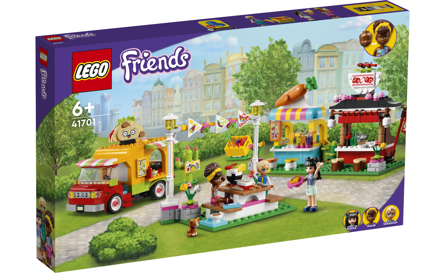 [飛米樂高積木磚賣店] LEGO 41701 Friends-小吃市集