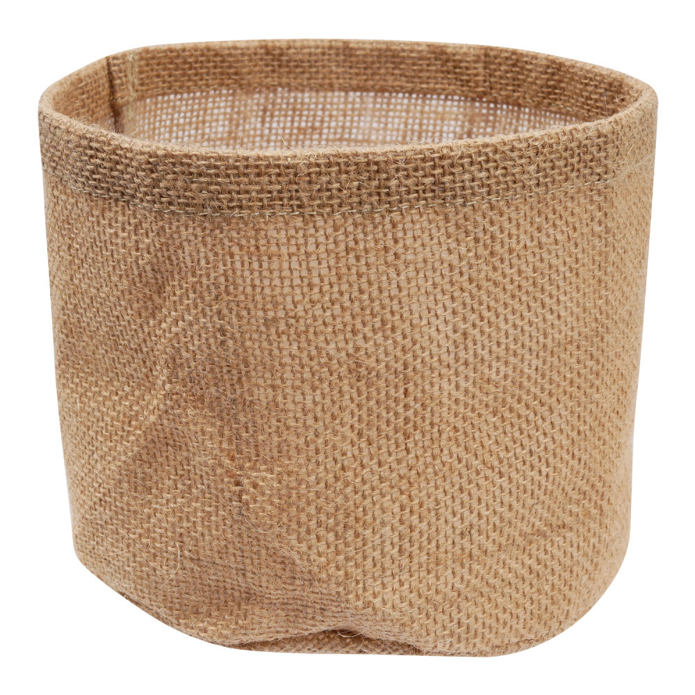 天然麻花盆套6吋-2入