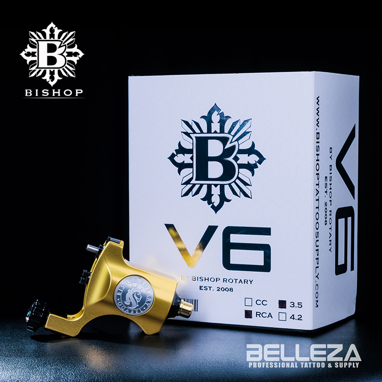 BISHOP ROTARY MACHINE V6 馬達機全球限量鍍金滑塊機(收藏價格極高)