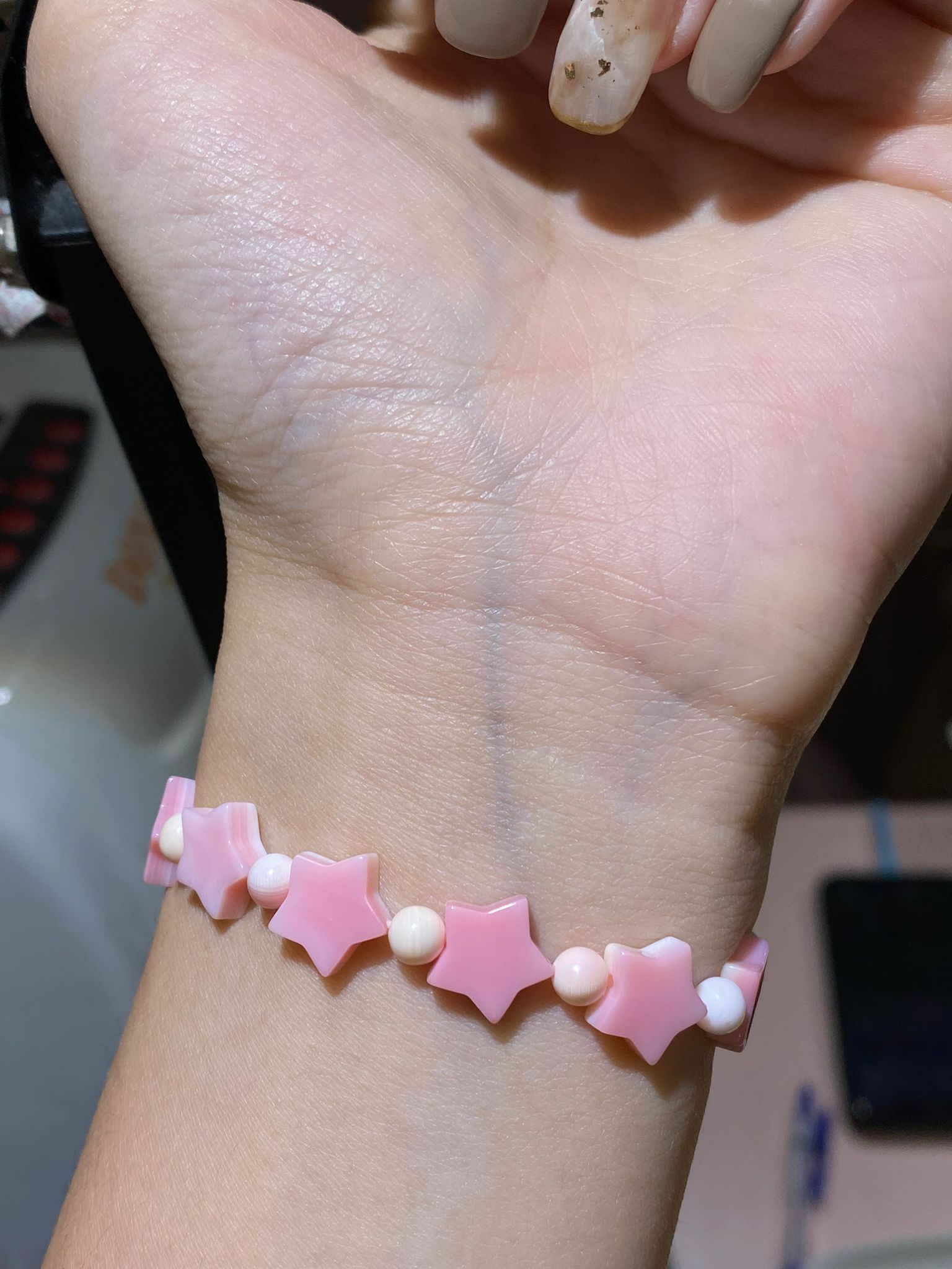 女王貝星星手串(大)