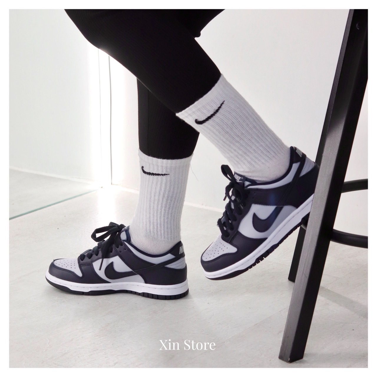 【現貨】Nike Dunk Low Retro Georgetown 喬治城 灰藍