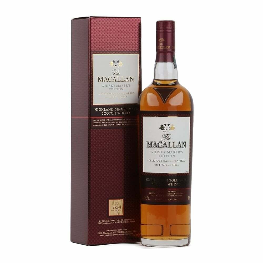 Macallan1824 WHISKY MAKER'S EDITION 麥卡倫單一麥芽蘇格蘭威士忌(停產絕版)