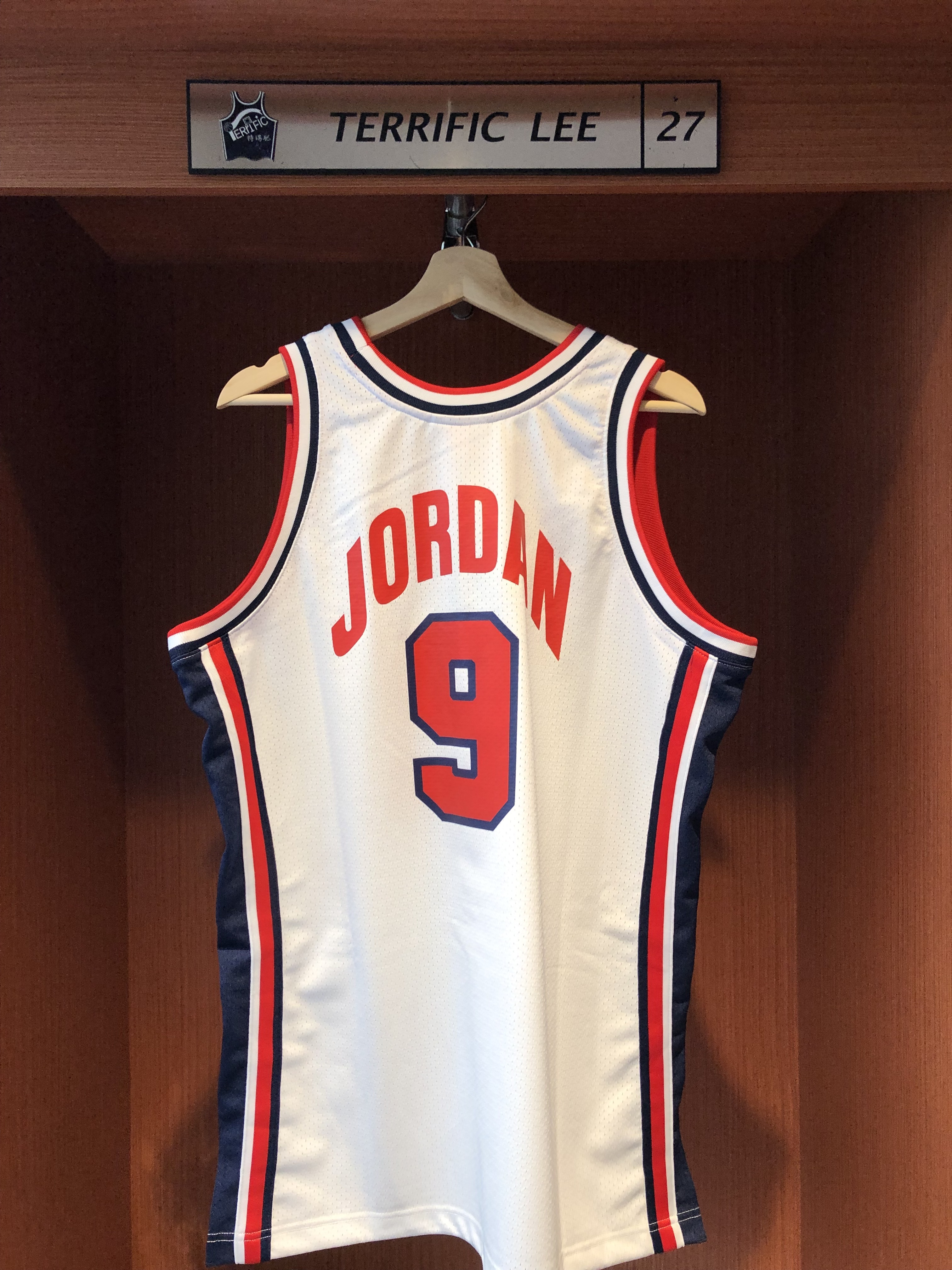 NBA球衣 Michael Jordan 1992美國隊白 92夢幻隊 M&N Authentic 球員版 厚實膠印 全新