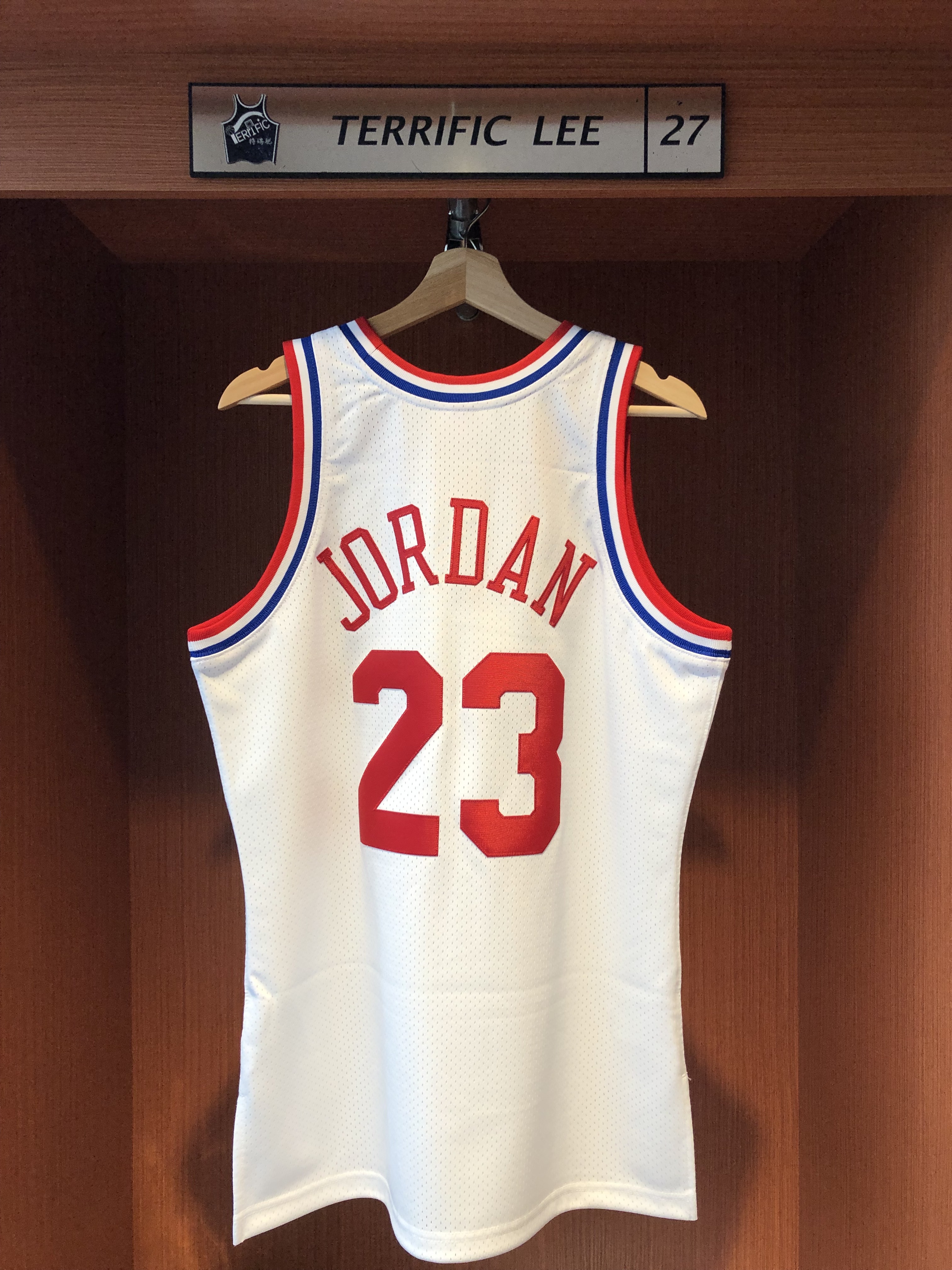 NBA球衣 Michael Jordan 1991 明星賽 白 M&N Authentic 球員版 電繡/燙印 全新