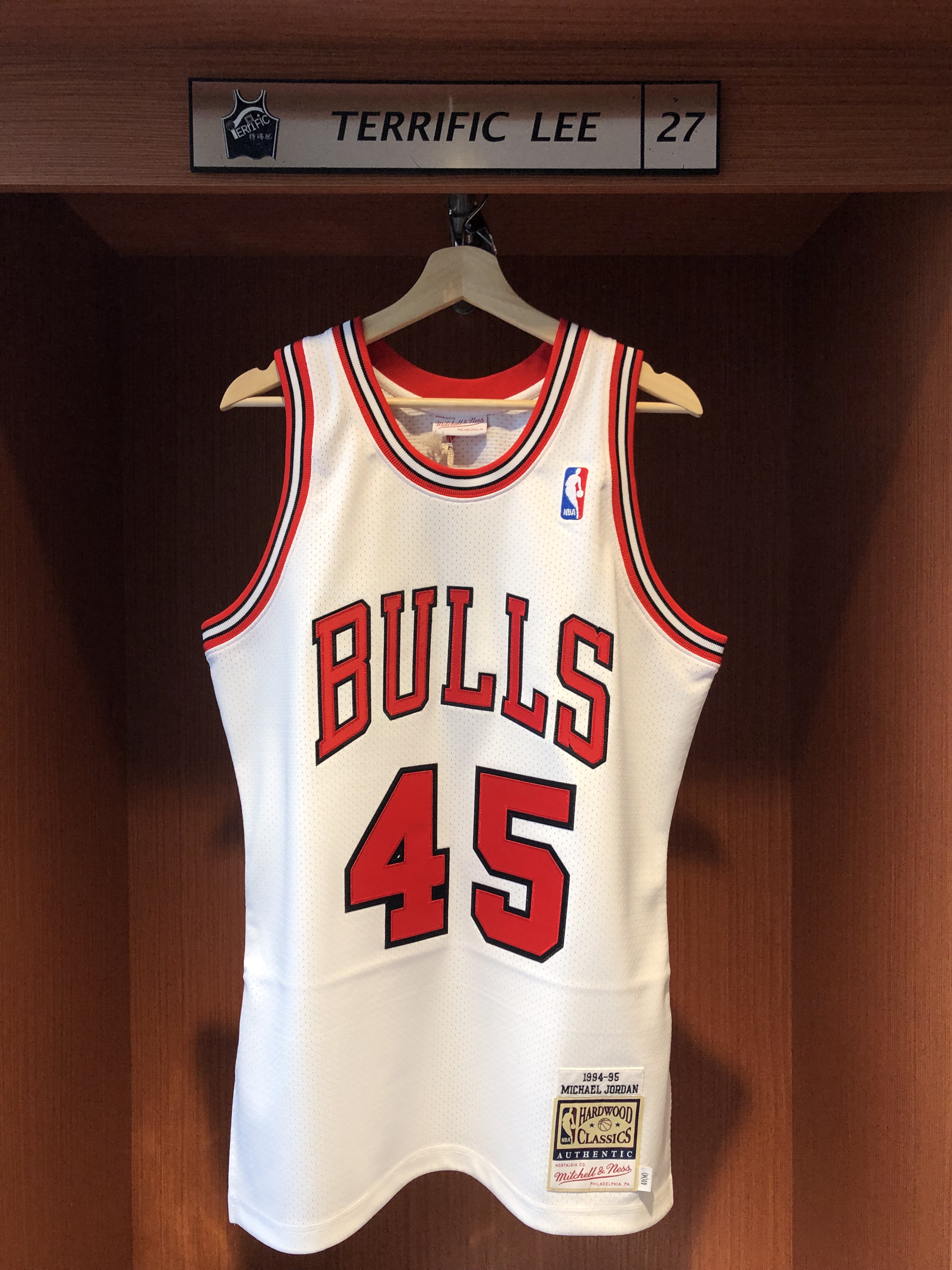 NBA球衣 Michael Jordan 芝加哥公牛 94-95 白 #45 M&N Authentic 球員版 電繡 全新