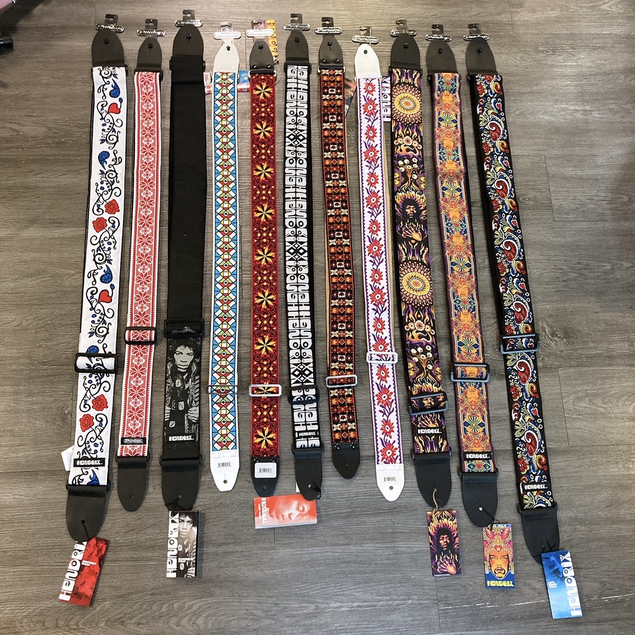 Dunlop Jimi Hendrix 吉他英雄 聯名背帶 紀念款 吉他背帶