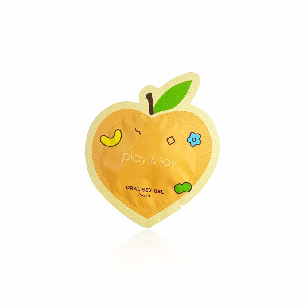 PLAY & JOY 情趣口交液 3ml x 5片 水蜜桃味