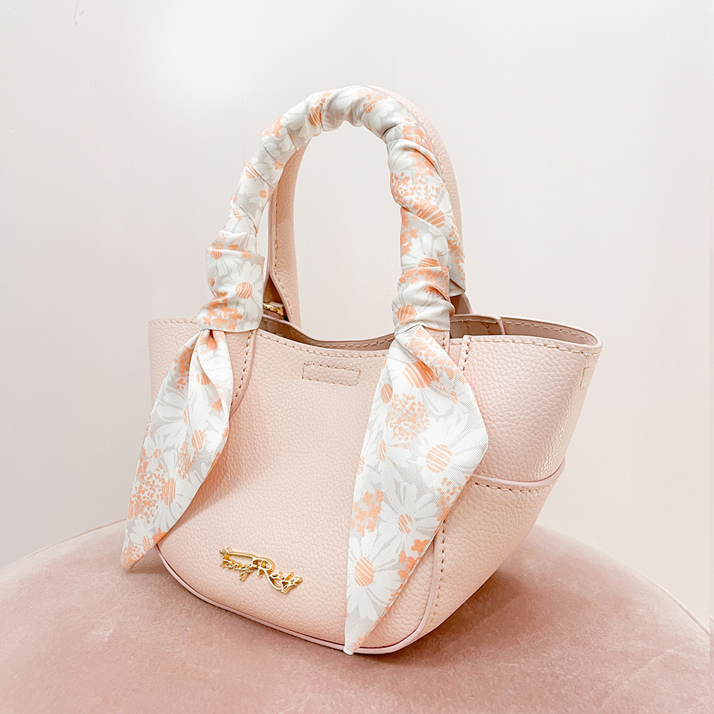 Rosy Romance Mini Bag with scarf