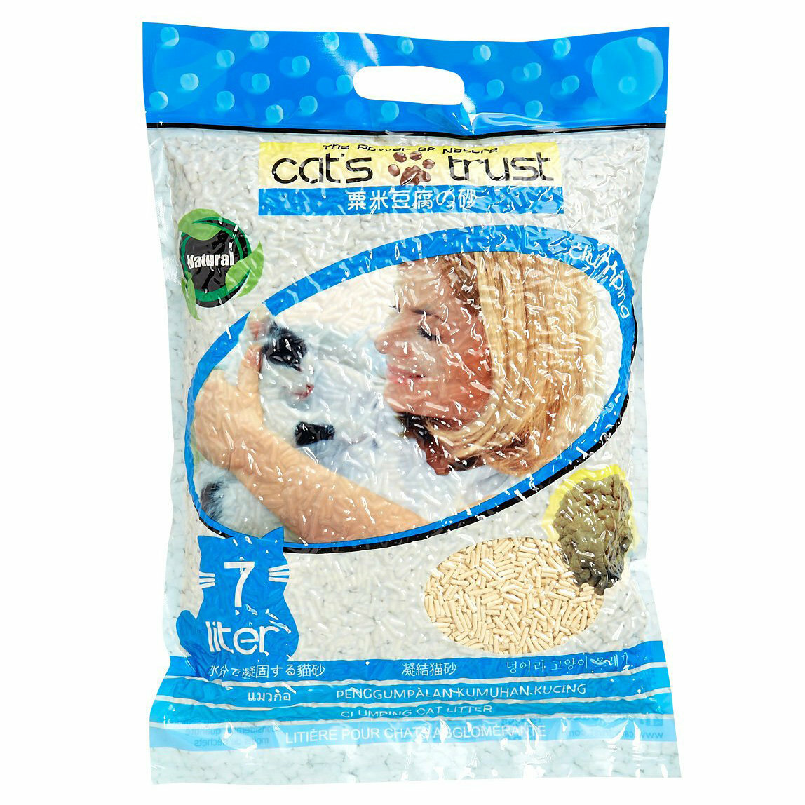 Cat's Trust Soya Cat Litter 7L