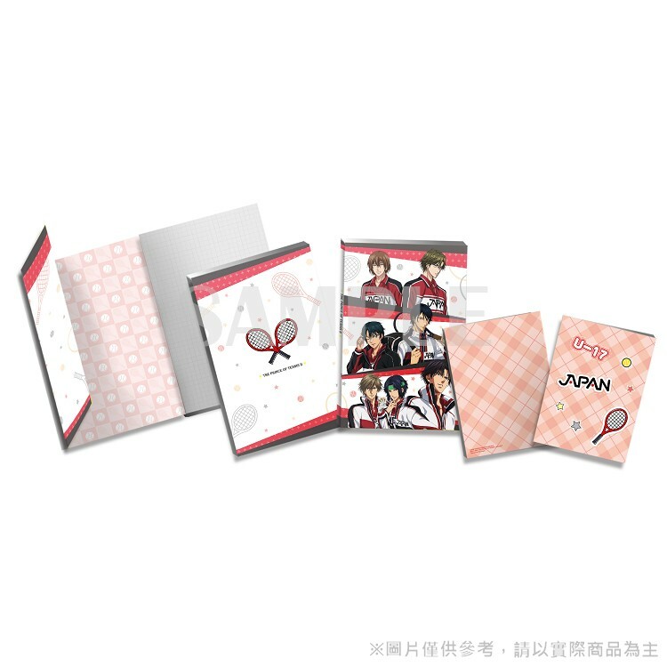 新網球王子-A5隨寫手札組-出國比賽