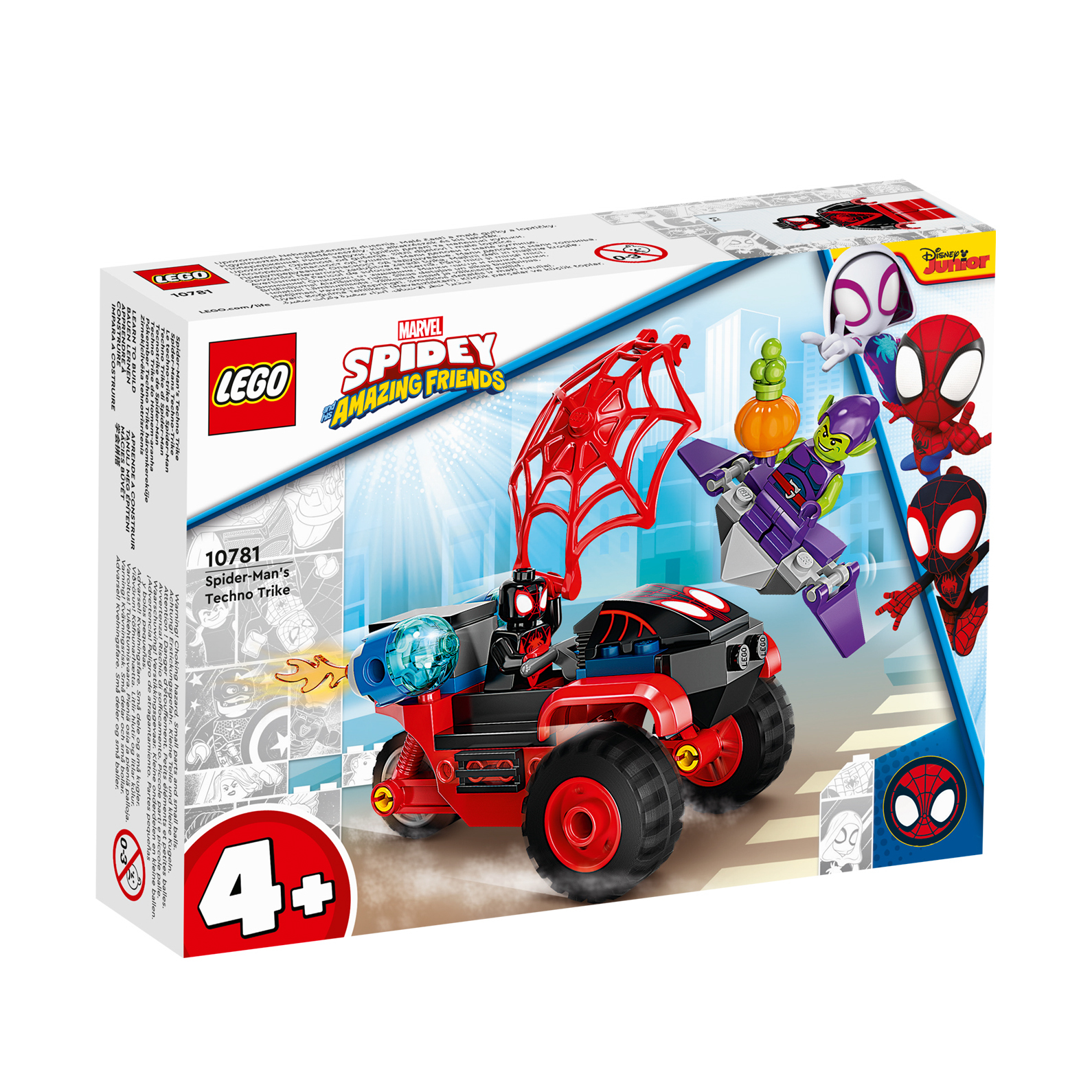 LEGO 10781 Miles Morales: Spider-Man’s Techno ...