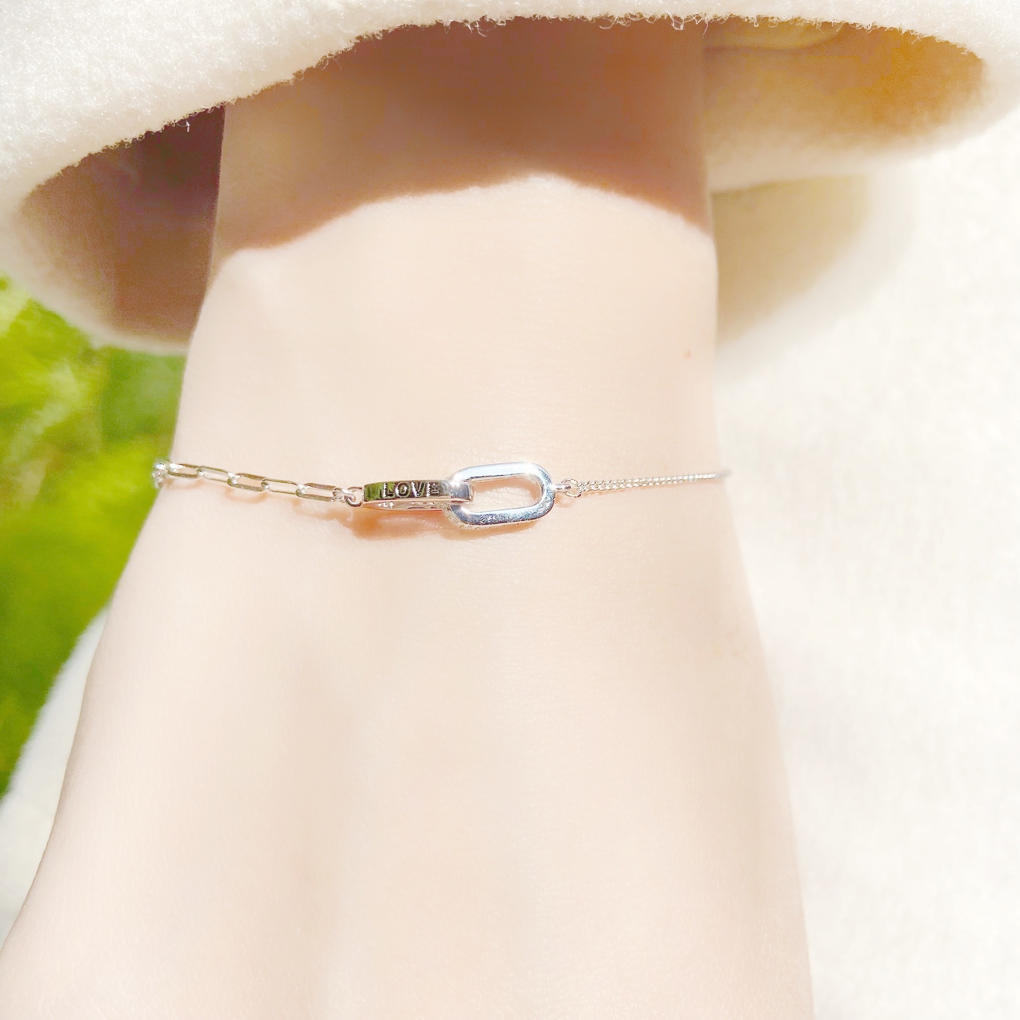 | 925銀丨心扉密語手鏈  | BR0527 |