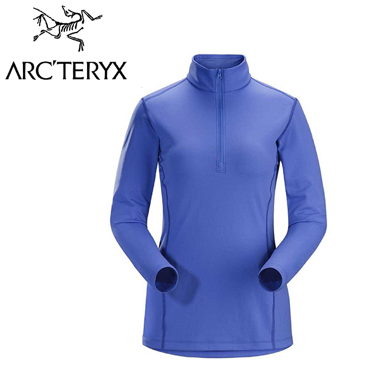 ARCTERYX 始祖鳥 L07077 Phase AR保暖內層套頭衫 女款 (藍、紫) 12AT07077