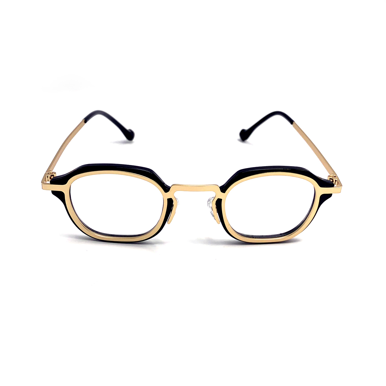 CHILL不規則雙層眼鏡-金