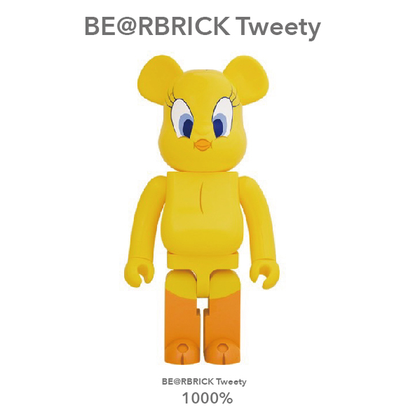 Bearbrick Tweety 1000% 崔弟