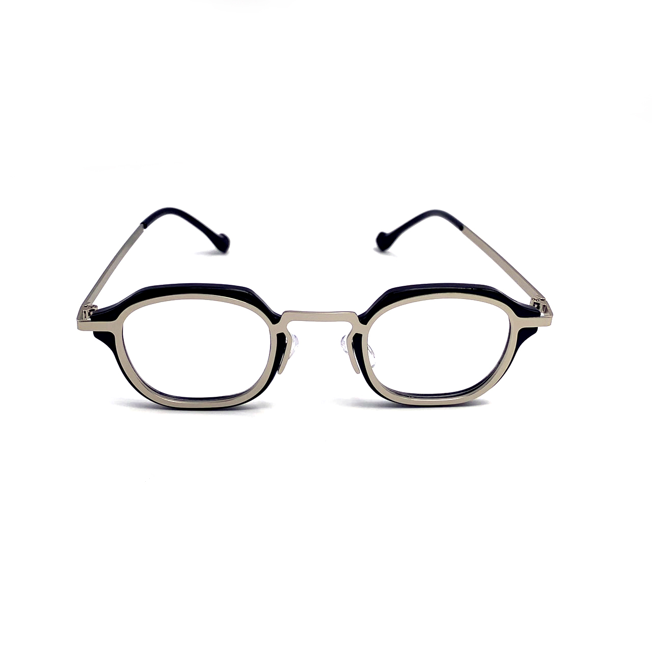 CHILL不規則雙層眼鏡-銀