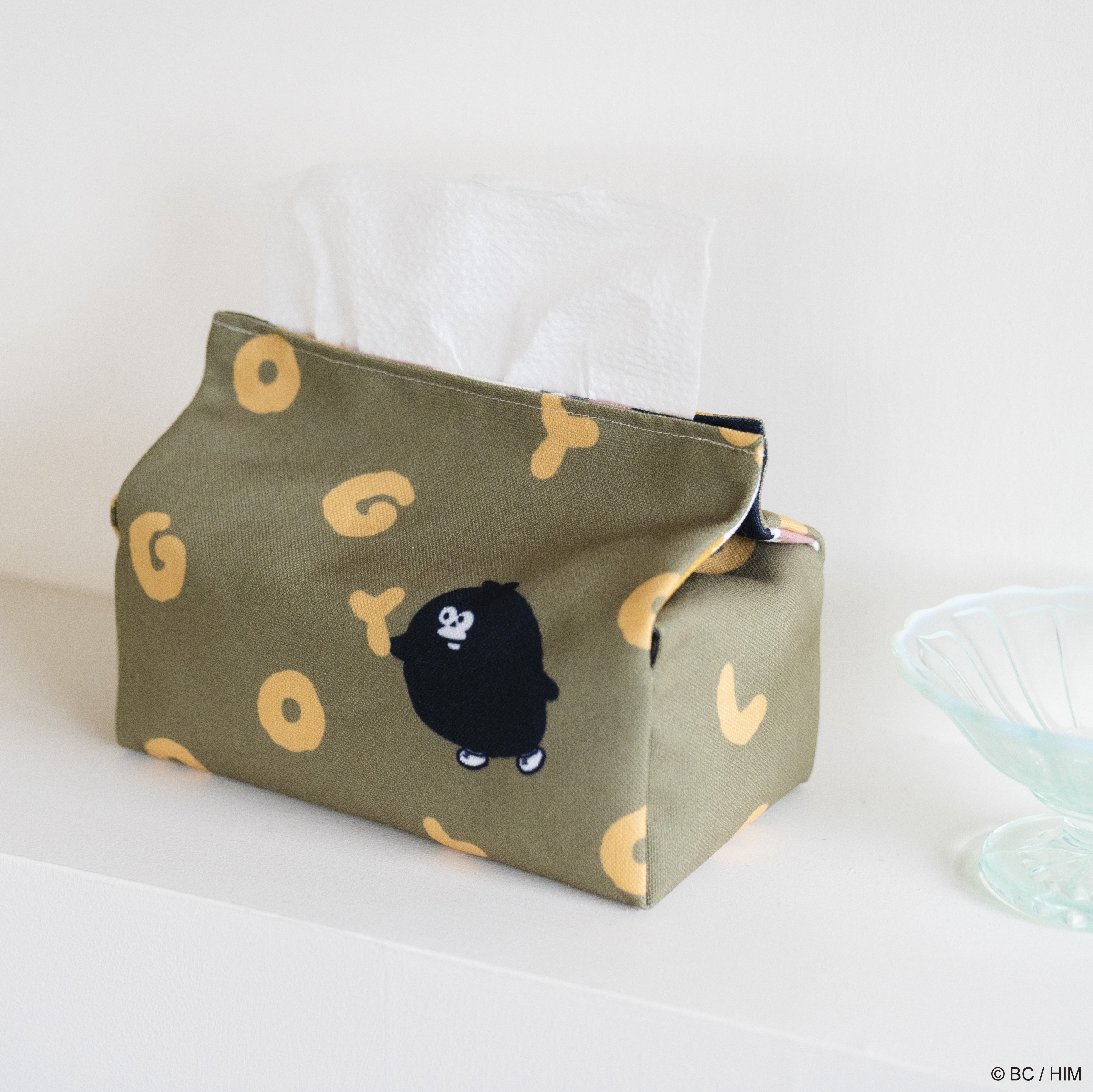 (獨家款)【奧樂雞x慢慢挑-面紙套】衛生紙B.奧樂雞抹茶印花