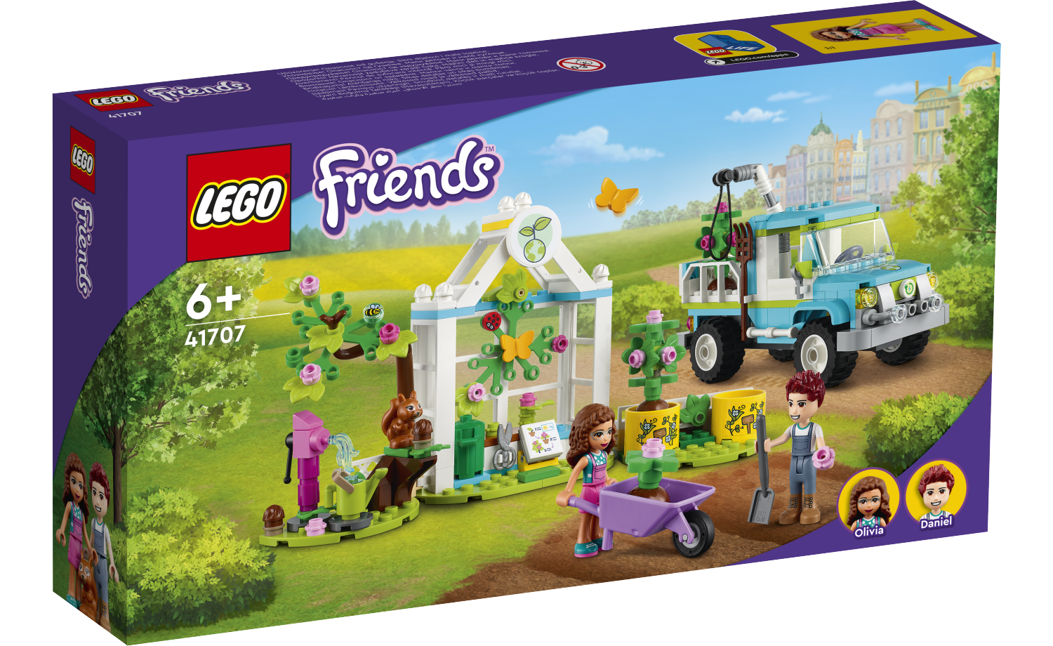 [飛米樂高積木磚賣店] LEGO 41707 Friends-樹苗小卡車