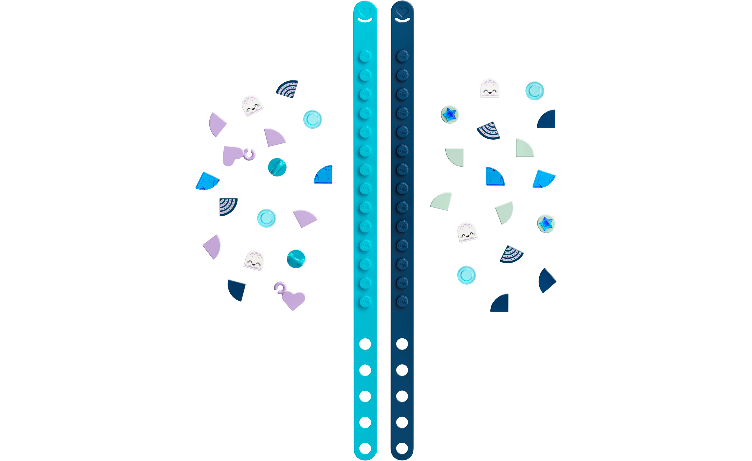 [飛米樂高積木磚賣店] LEGO 41942 DOTS-豆豆墜飾手環-蔚藍海洋