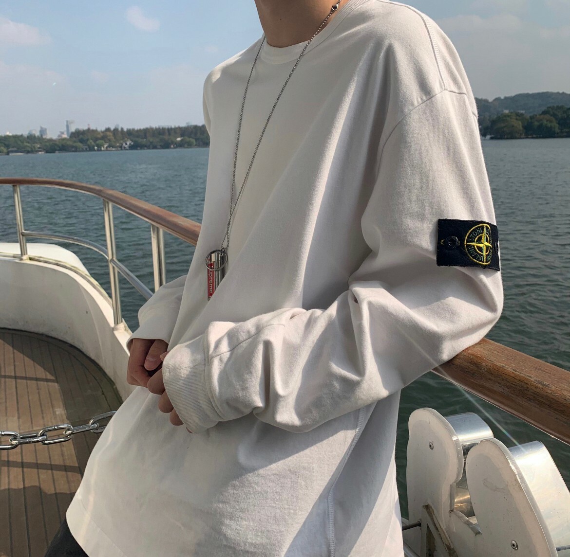 【Pre-Order】STONE ISLAND FLEECE CREWNECK