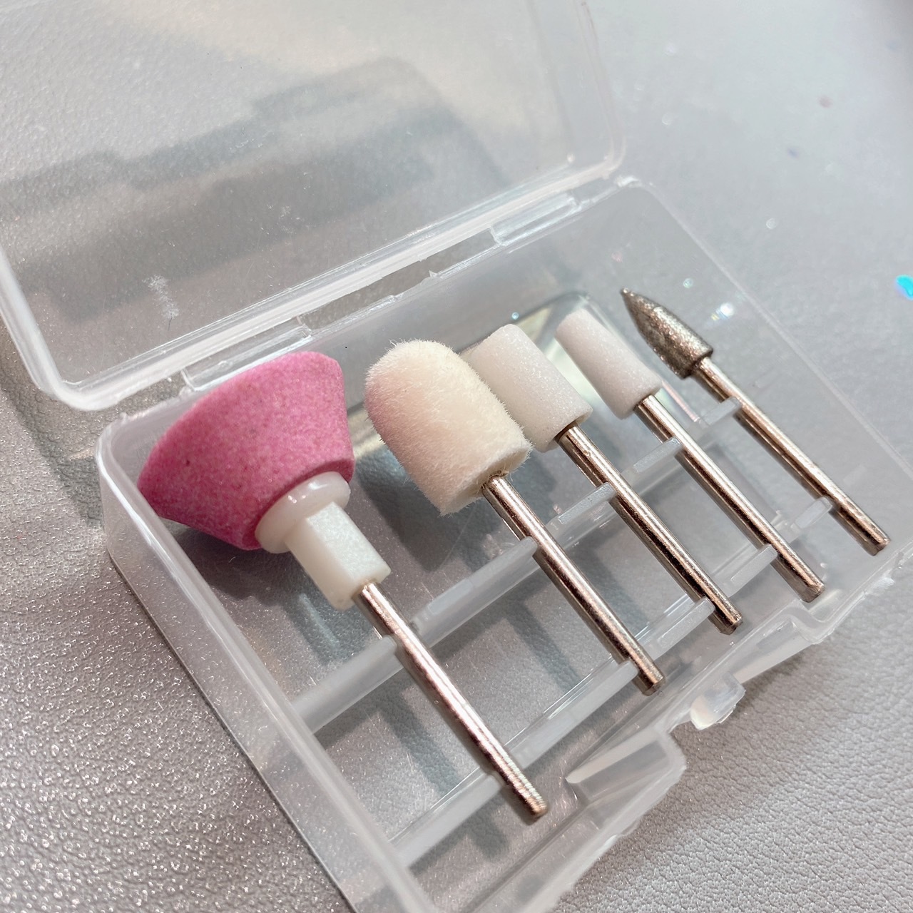 【磨頭】石英足部保養磨頭組合