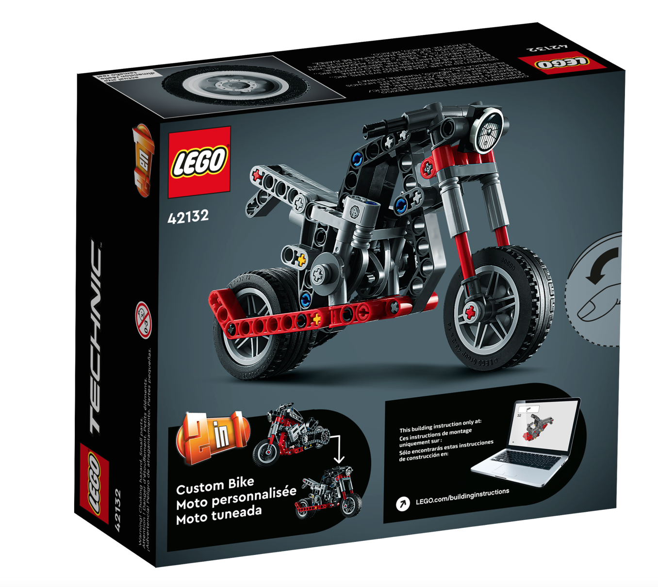 [飛米樂高積木磚賣店] LEGO 42132 Technic 摩托車