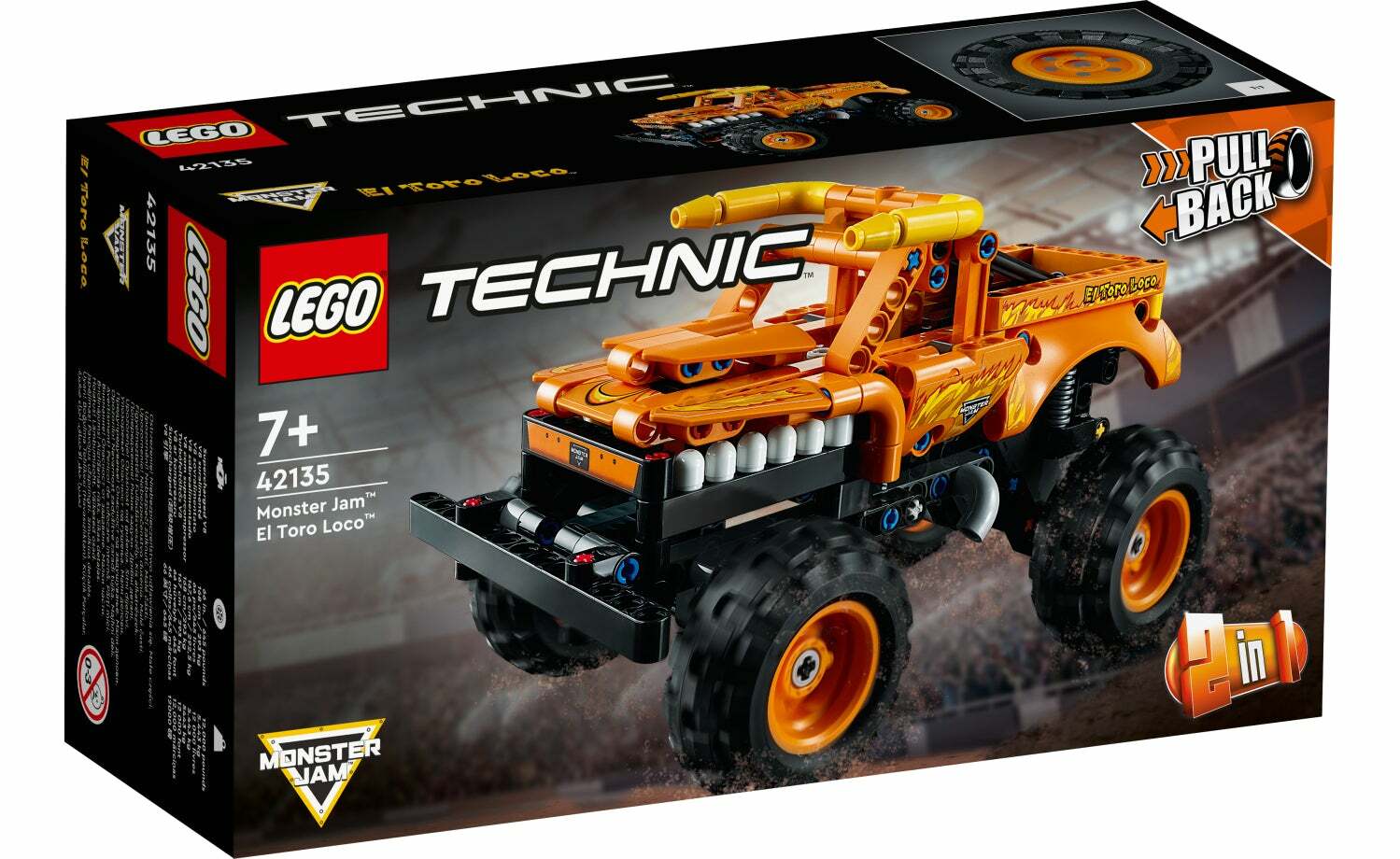 [飛米樂高積木磚賣店] LEGO 42135 Technic 怪獸卡車-El Toro Loco