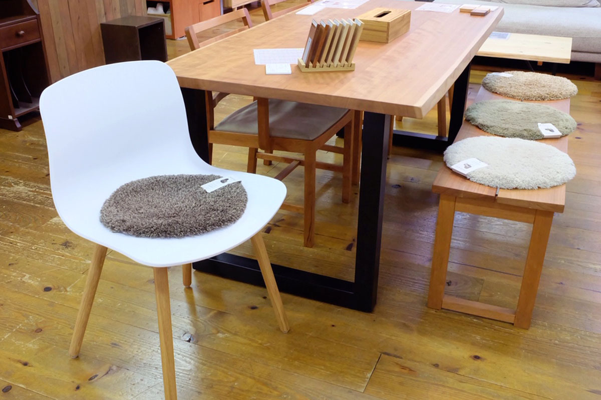 Calmland Fucca 坐墊 淺啡色